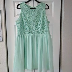 Xhilaration Mint Sleeveless Dress